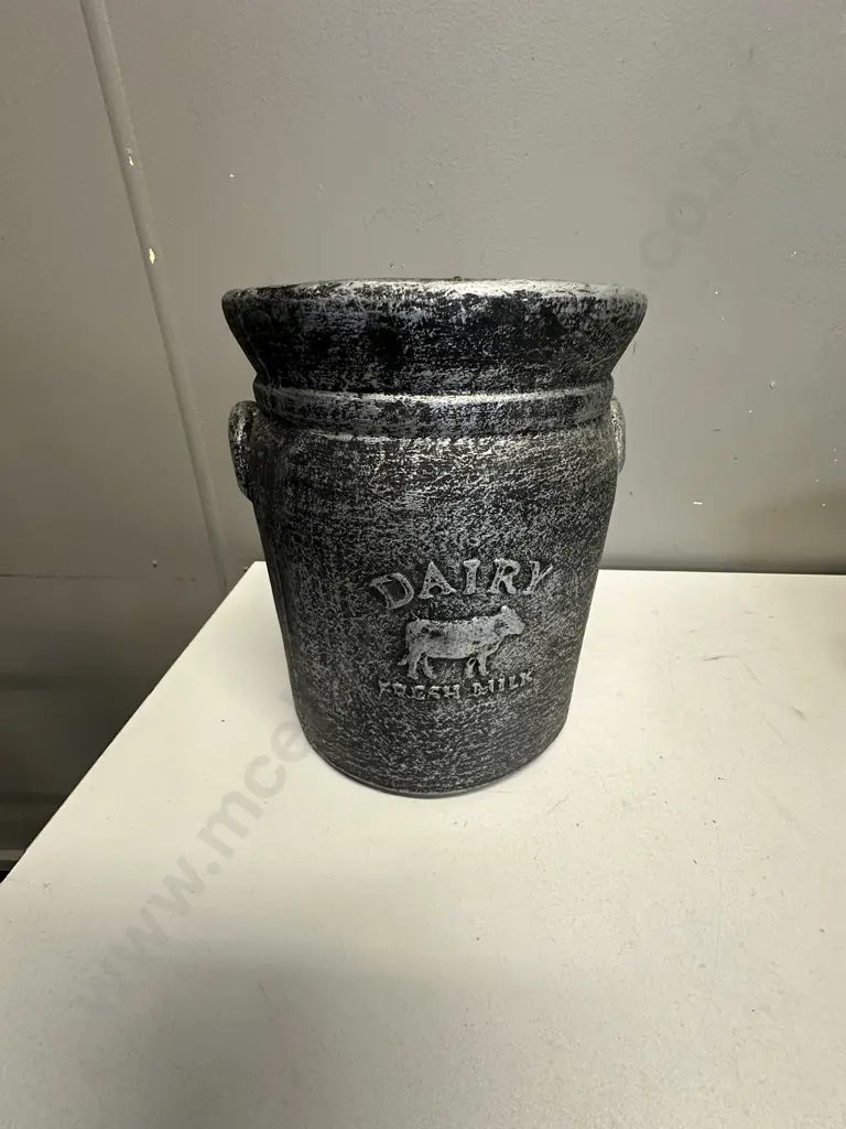 Dairy Fresh Milk Decorative Jar Image 1++